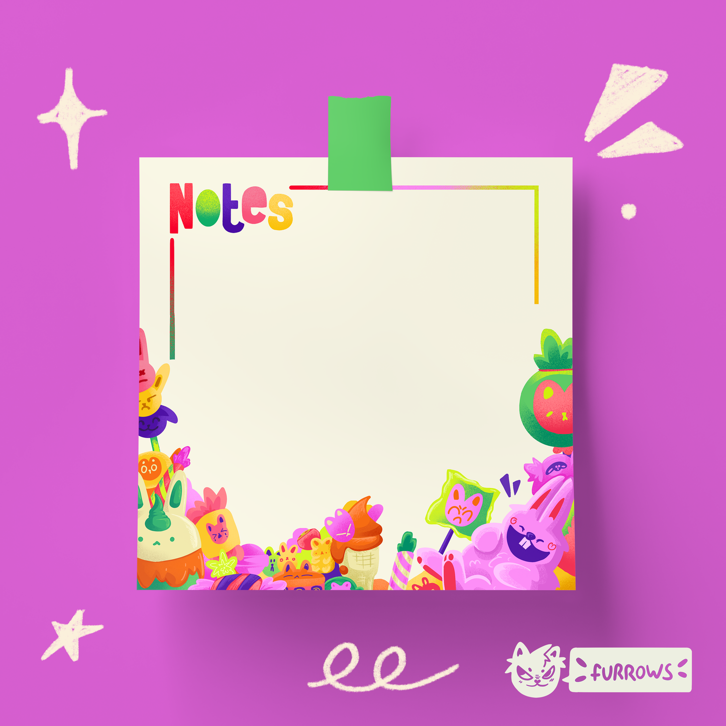 Sweet Candy Note Pad